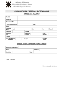 Formulario de Pr cticas Supervisadas