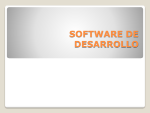 SOFTWARE DE DESARROLLO