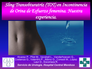 Sling Transobturatríz (TOT)
