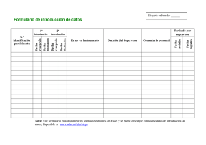 Formulario de seguimiento de introducción de datos (versión Word) doc, 58kb