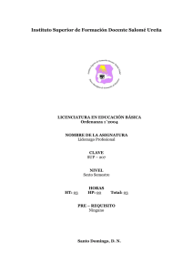programa de clase Liderazgo Profesional