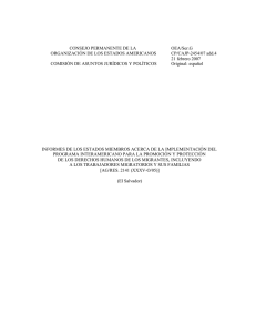 Informe - El Salvador