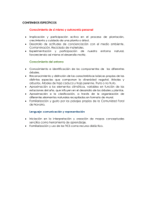 CONTENIDOS ESPECÃ�FICOS