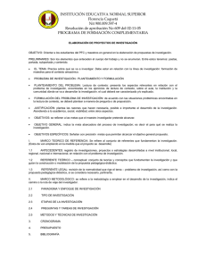 ELABORACIÓN DE PROYECTOS DE INVESTIGACIÓN Y EVALUACIÓN DE SUSTENTACION DE PPI Y PROYECTOS DE INVESTIGACIÓN