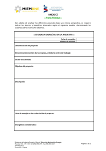 Ficha Técnica.