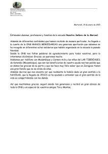 Carta Agradecimiento Zaragoza