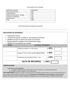 Eva. y Plan de Apoyo 2do Periodo