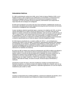 Antecedentes históricos