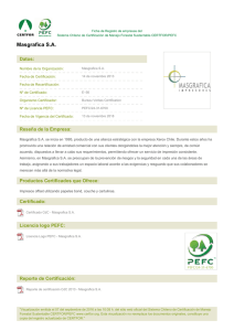 Ficha de Registro de empresas del