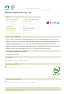 Ficha de Registro de empresas del
