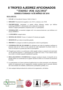 Reglamento del II torneo de la Concordia http://www.sonseca.es/clubajedrezsonseca/LACONCORDIA_2016_03_18_REGLAMENTO.pdf