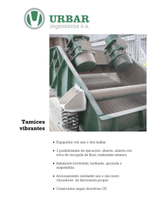 Tamices vibrantes. Series V, B y VM-BM (PDF)