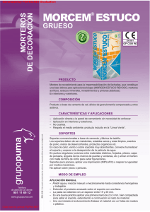 Morcem Estuco Grueso (PDF)
