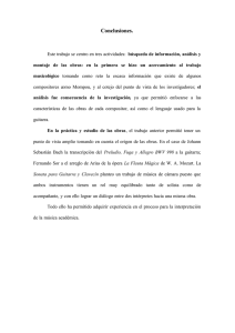 Conclusiones.
