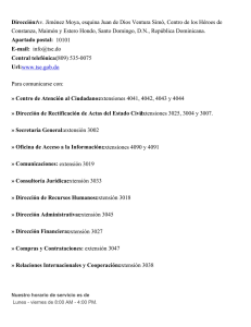 Dirección: Av. Jiménez Moya, esquina Juan de Dios Ventura Simó, Centro... Constanza, Maimón y Estero Hondo, Santo Domingo, D.N., República Dominicana.