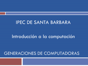   Generaciones de computadoras - presentación