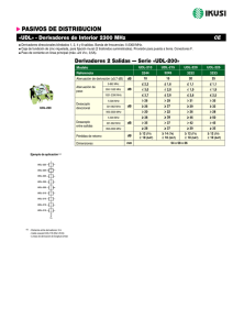 Derivadores 2 salidas 5-2.300 MHz - UDL-200 (PDF)