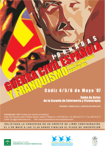 A AÑOL GUERRA CIVIL ESP Y FRANQUISMO