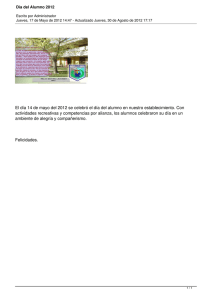 Día del Alumno 2012