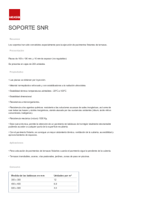 Soporte SNR (PDF)