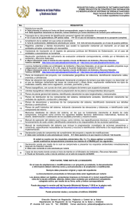 Requisitos AM 7-2016.  Drenajes Sanitarios.