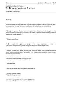 2- Buscar, nuevas formas