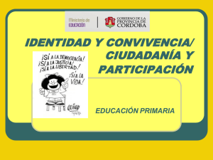 Identidad, Convivencia y Ciudadanía en Primaria