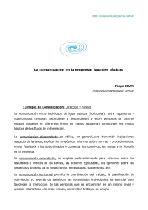 La comunicación en la empresa: Apuntes básicos