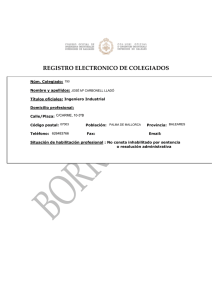 790 CARBONELL LLAD , Jos M