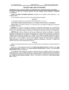 SECRETARIA DE ECONOMIA