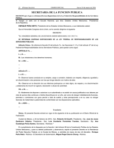 SECRETARIA DE LA FUNCION PUBLICA