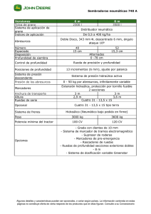Catálogo Modelo 740A