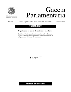 Relativo a las iniciativas de ley o decreto cuyo plazo o pr rroga para ser dictaminadas ha precluido o vencer en el lapso restante del Primer A o de Ejercicio.