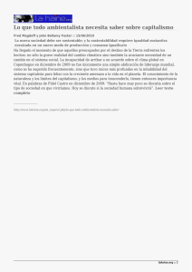 Lo que todo ambientalista necesita saber sobre capitalismo