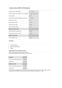 Catálogo TALADRO BATERÍA BOSCH GSR 12-2