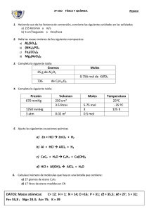 Repaso 3º evaluación