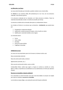 Los Minerales y Las Rocas