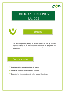 UNIDAD 2. CONCEPTOS BÁSICOS Síntesis