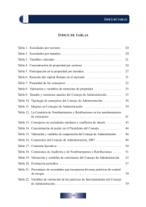 ÍNDICE DE TABLAS