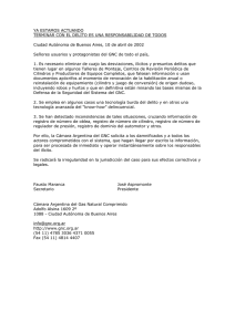 Ya estamos actuando terminar con el delito es una responsabilidad de todos - Abril 2002