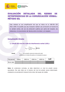Nueva ventana:Evaluación detallada de Interferencias en la Comunicación Verbal (pdf, 289 Kbytes)