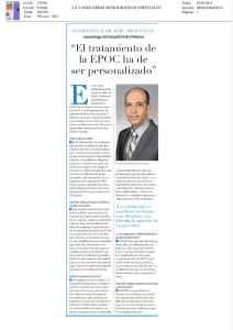 "El tractament de la MPOC ha de ser personalitzat".