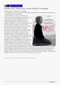 [MAD] vie12. Proyección: Louise Michel. La Rebelde