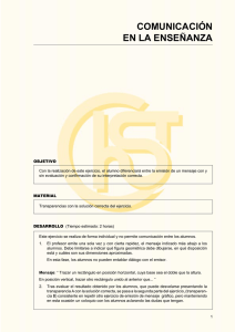 Nueva ventana:Comunicación en la enseñanza (pdf, 54 Kbytes)