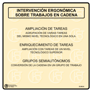 Nueva ventana:Intervención ergonómica sobre trabajos en cadena (pdf, 23 Kbytes)