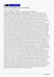 Caracolá Republicana en Córdoba