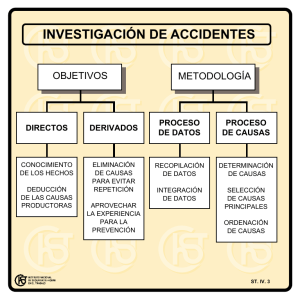 Nueva ventana:Investigación de accidentes (pdf, 38 Kbytes)