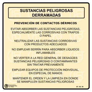 Nueva ventana:Sustancias peligrosas derramadas (pdf, 39 Kbytes)