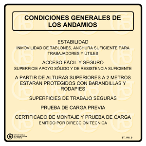 Nueva ventana:Condiciones generales de los andamios (pdf, 38 Kbytes)