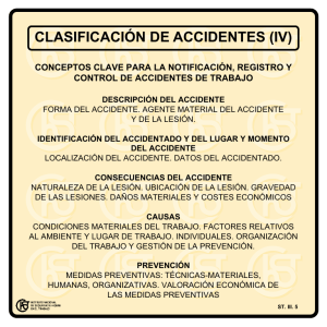 Nueva ventana:Clasificación de accidentes (IV) (pdf, 38 Kbytes)